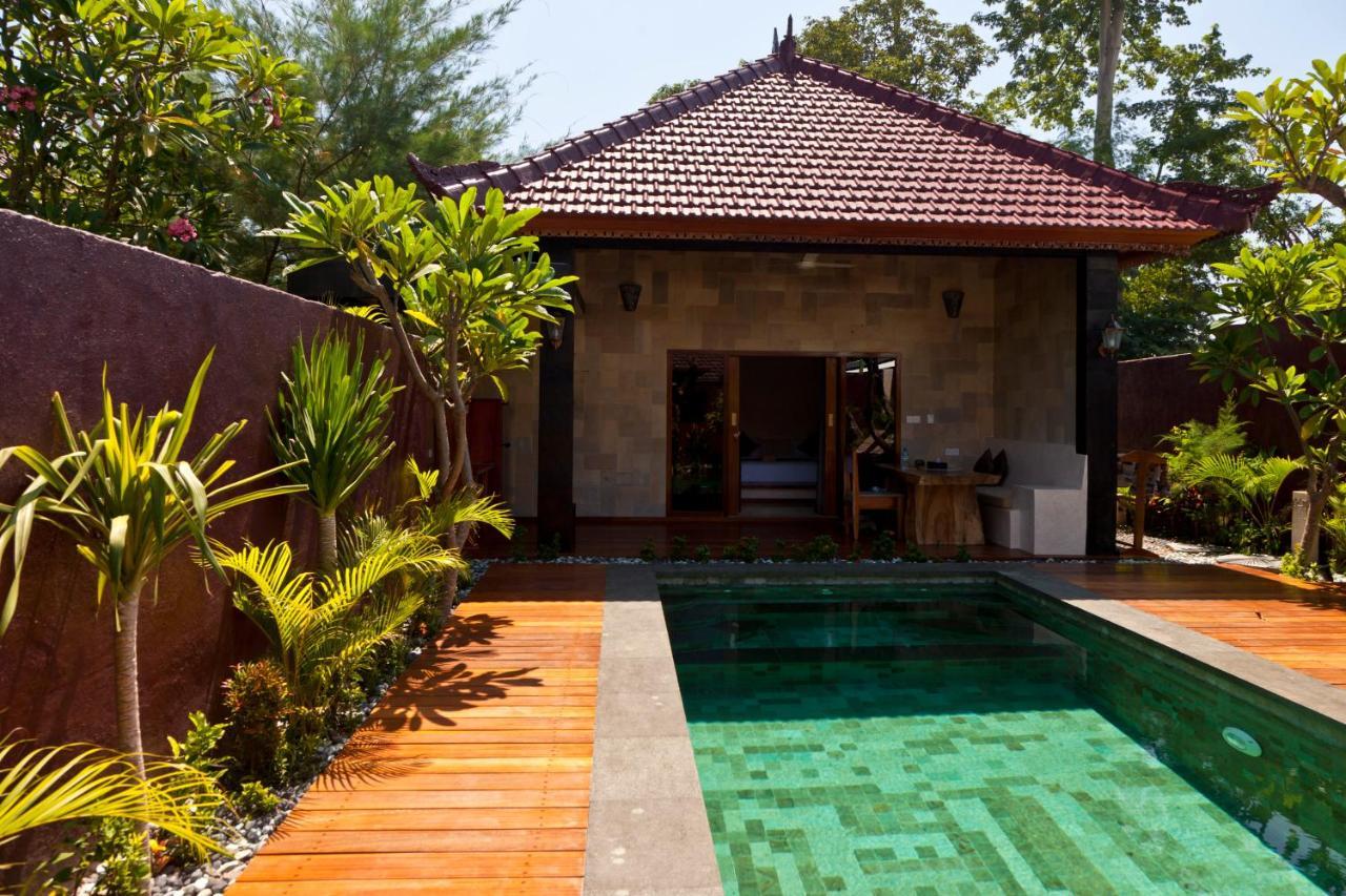 Taman Senang - Private Pool Villas - Gili Air Extérieur photo